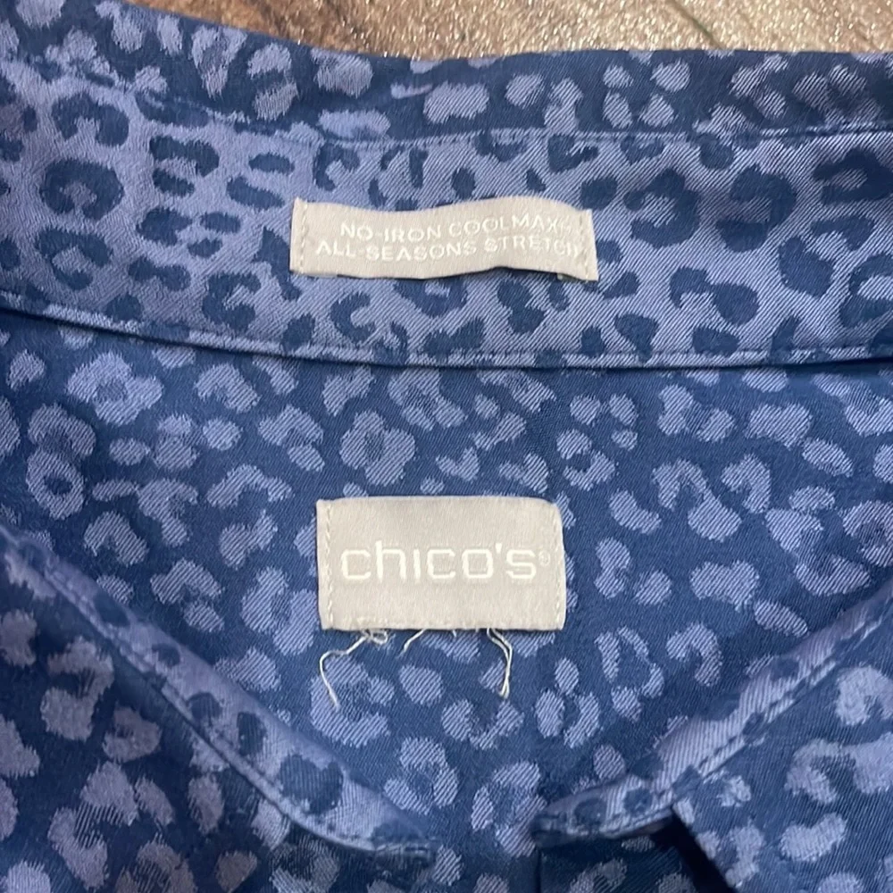 Chico’s Coolmax Shirt Dress - Picture 6 of 9